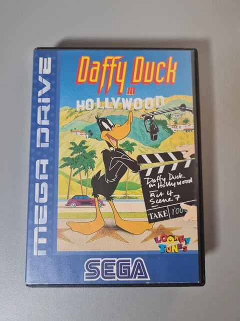 DAFFY DUCK IN HOLLYWOOD sur SEGA MEGA DRIVE . VF . LOONEY TUNES EUR 74 ...