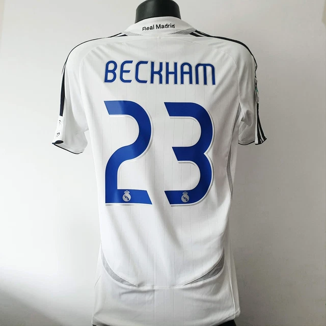 00sレアルマドリード23番デビッドベッカムヴィンテージユニフォーム