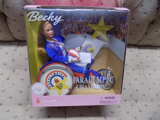 Becky Paralympic Champion 1999 Barbie Doll