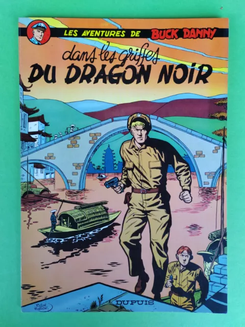 Les Aventures De Buck Danny Dans les griffes du dragon noir 1967 - SUPERBE État