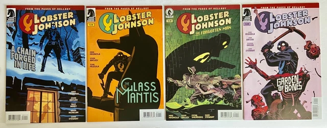 LOBSTER JOHNSON lot of 8 ONE SHOTS Garden of Bones Mangeyko A CHAIN FORGED LIFE