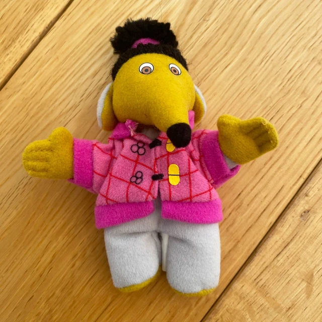 SHANSI McDonalds collectible Womble toy 1999 Plush soft toy Happy Meal 5"