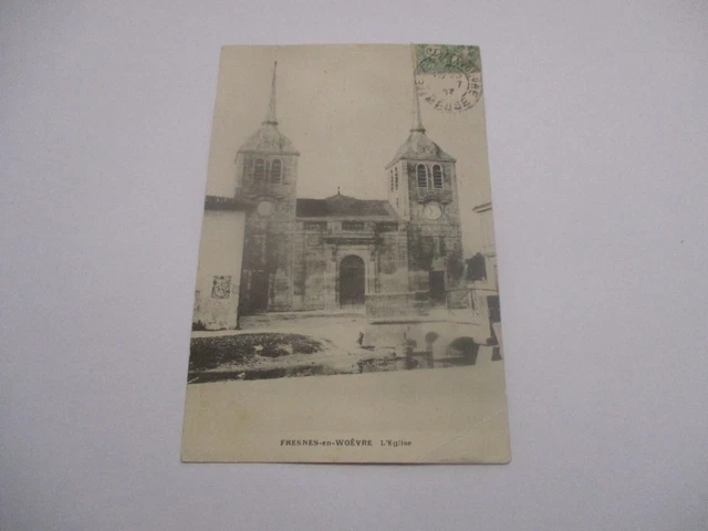 Cpa Meuse 55 Fresnes En Woevre L'eglise