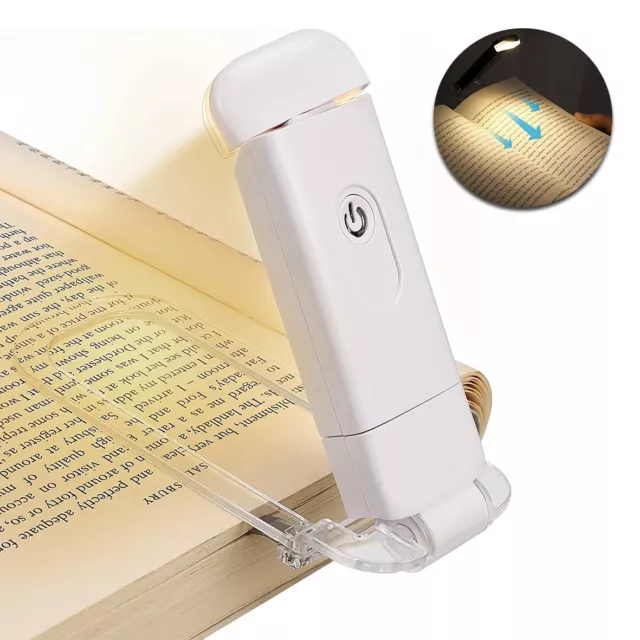 Reading Light Book Light Clip On Book LED Reading Light with USB Rechargeable UK