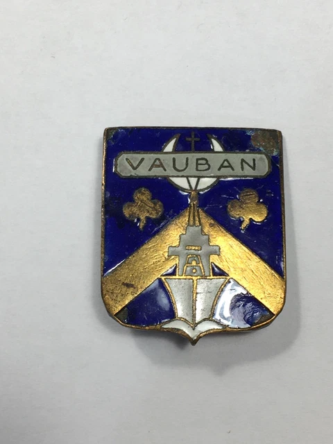 Insigne Marine Escorteur Vauquelin – Arthus Bertrand – Badge Original Français