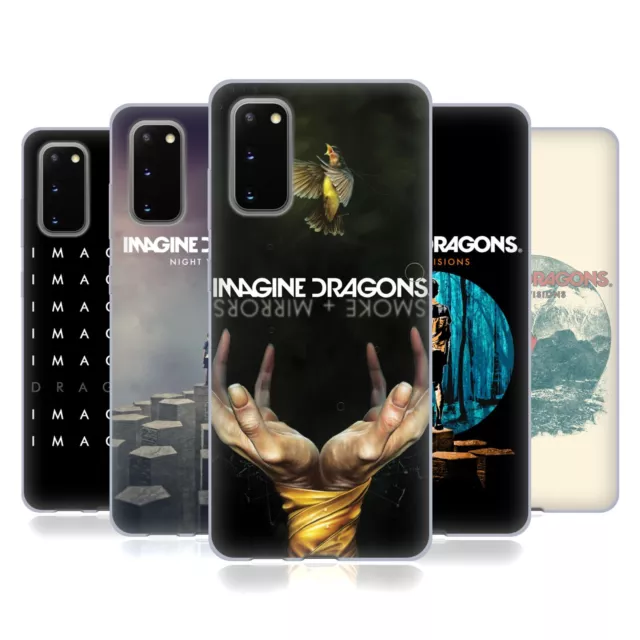 Official Imagine Dragons Key Art Soft Gel Case For Samsung Phones 1