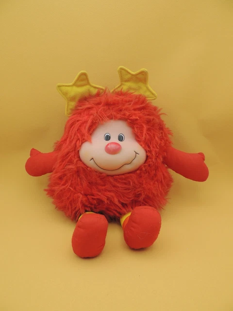 Peluche Blondine Arc-en-ciel Sprite Rouge Mattel Rainbow Brite Lutin C-5 no bleu