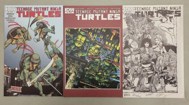 3x Teenage Mutant Ninja Turtles 33; ROCHESTER LAIRD JAM TMNT Eastman*