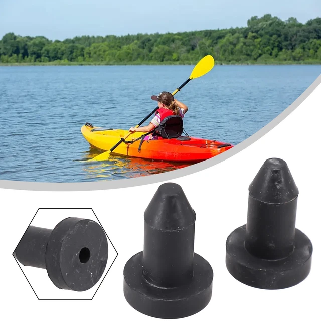 Lot De 5 Bouchons Scupper Universels Pour Kayak, Canoë Et Bateau – 3,9 X 2,7 Cm – Étanche Et Facile à Installer