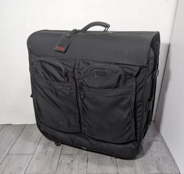 TUMI Wheeled Rolling Bi-Fold Garment Bag - Carry On Luggage Travel