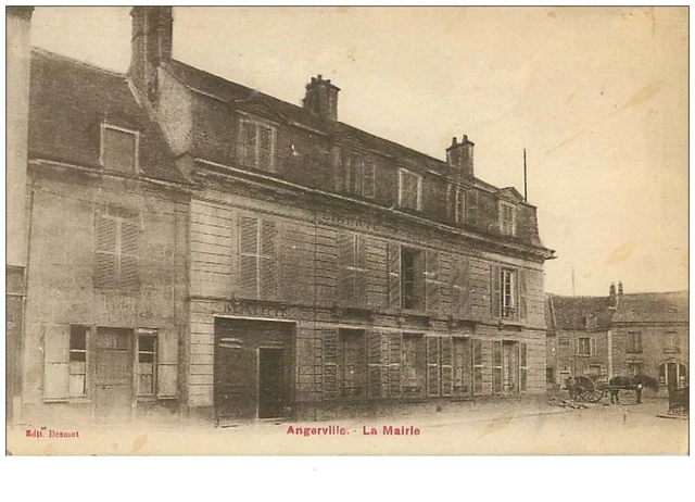 91.ANGERVILLE.n°13718.LA MAIRIE.VOIR ETAT