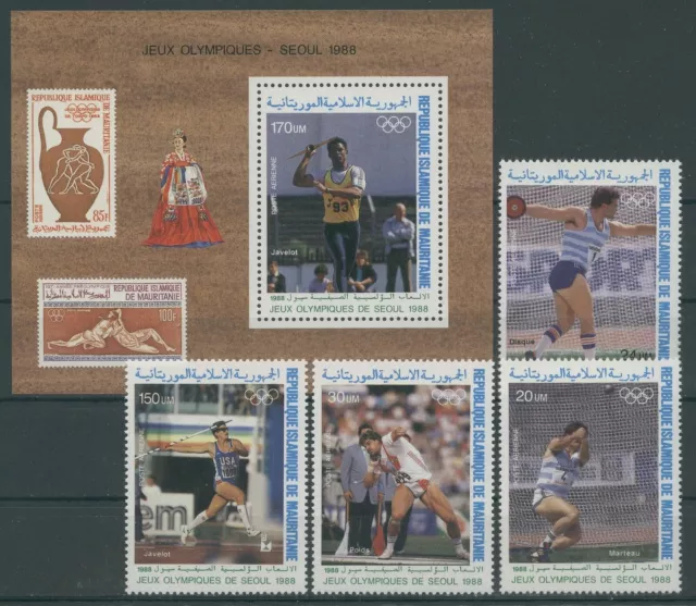 Olympiade 1988, Olympic Games - Mauretanien - ** MNH