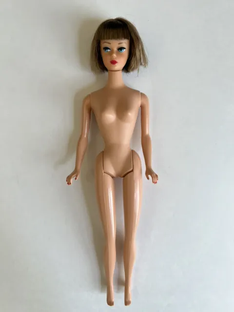 Vintage Ash Blonde American Girl Barbie Doll REPRODUCTION Nude Bendable Legs,