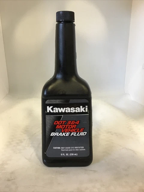 Kawasaki Dot 3 & 4 Motor Vehicle Brake Fluid (8oz)