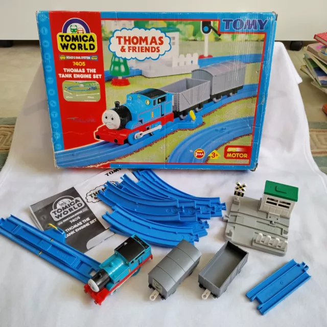 Thomas The Tank Engine Set Tomy Tomica World 7405 & Friends Boxed Train Thomas The Tank Engine Set Tomy Tomica World 7405 & Friends Boxed Train