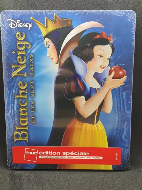 Blu-ray + Dvd Edition Steelbook Blanche Neige Et Les Sept Nains FNAC