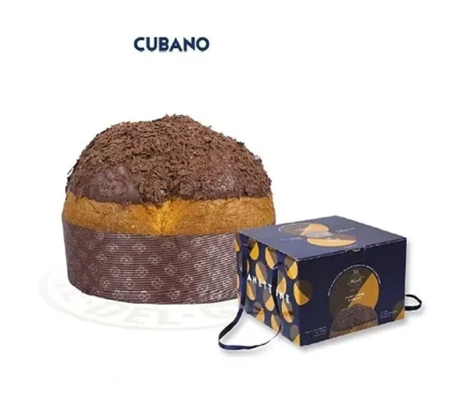 Panettone Artigianale "Mennella" Cioccolato Cioccolato Fondente E Rhum Natale
