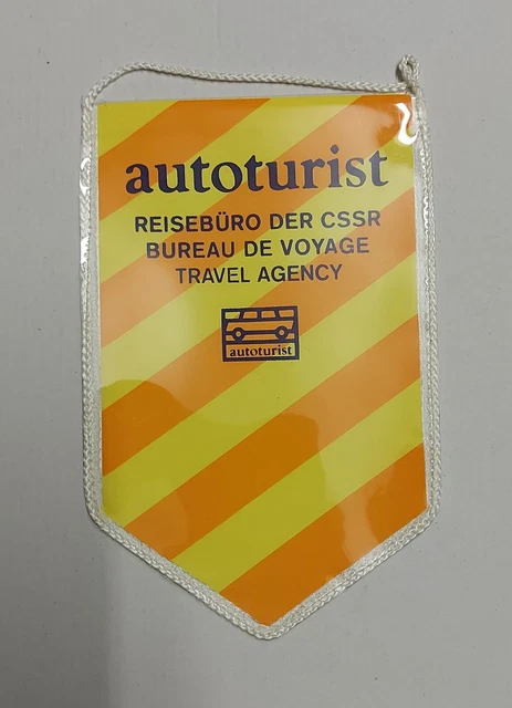 Wimpel- Autoturist Reisebüro Der Cssr