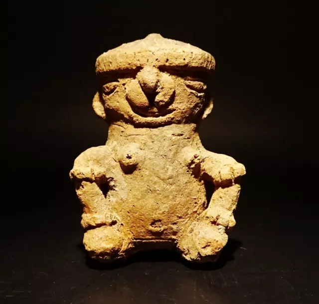 Art Precolombien Sinu - Colombia 1200 Ad - Ancient Pre-Columbian Sinu Woman