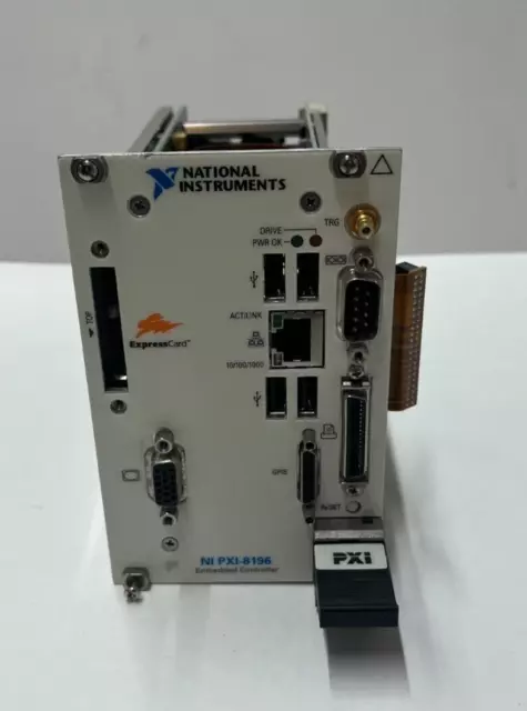 National Instruments NI PXI-8196 Embedded Controller No HDD