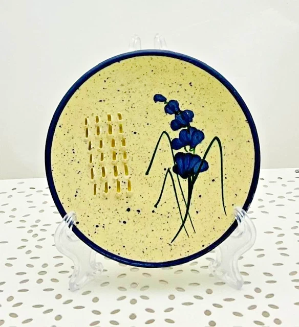 chez tante edith Véritable Gratte Ail Provençal en Céramique Jaune Rond 12cm chez tante edith Véritable Gratte Ail Provençal en Céramique Jaune Rond 12cm