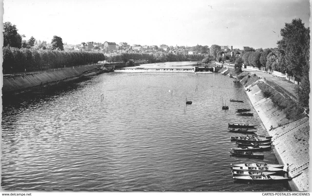 94 SAINT MAUR - le barrage de joinville vu du pont du petit parc