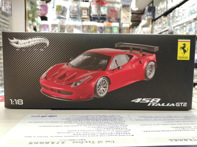 Mattel-Elite Ferrari 458 Italia GT2 Le Mans 2011 1:43