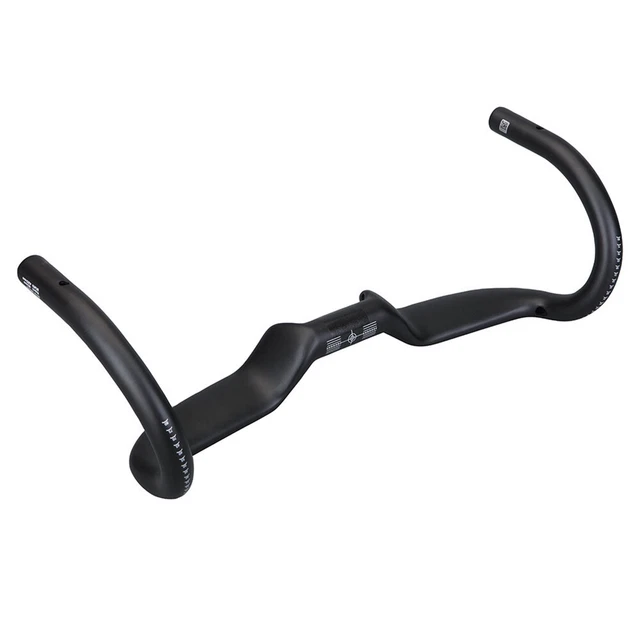 Cintre Vélo De Route Carbone Intégré - Tige 400/420/440mm, Guidon De Chute, Compatible Multiple
