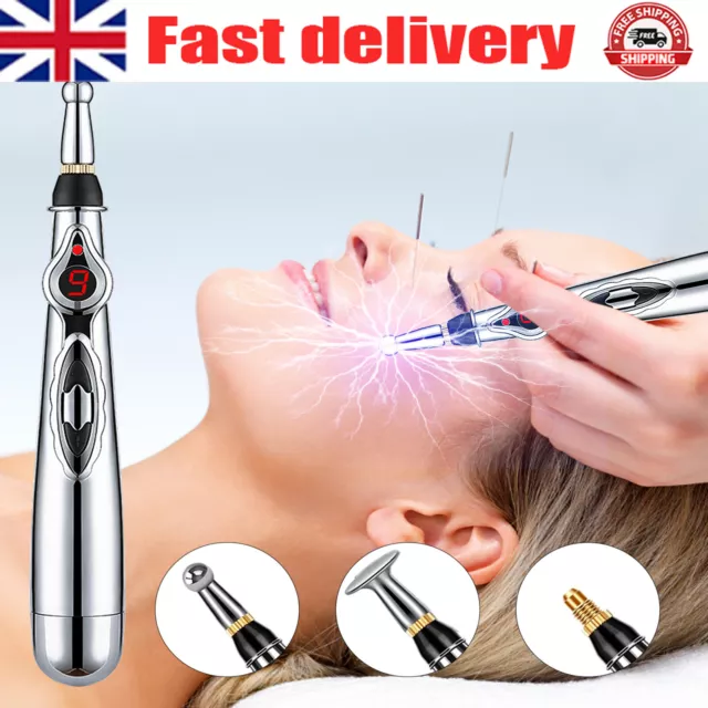 Therapy Electronic Acupuncture Pen Meridian Energy Heal Massage Pain Relief