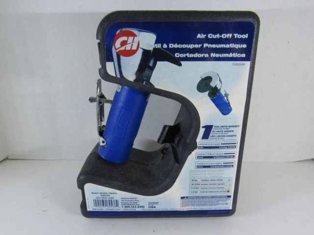 Herramienta de corte de aire Campbell Hausfeld TL053599 con estuche de almacenamiento adicional
