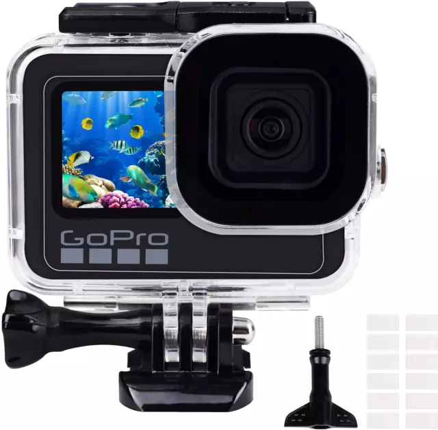 Waterproof Housing Case for GoPro Hero 9/10/11 Black, 196FT/60M Protective Under