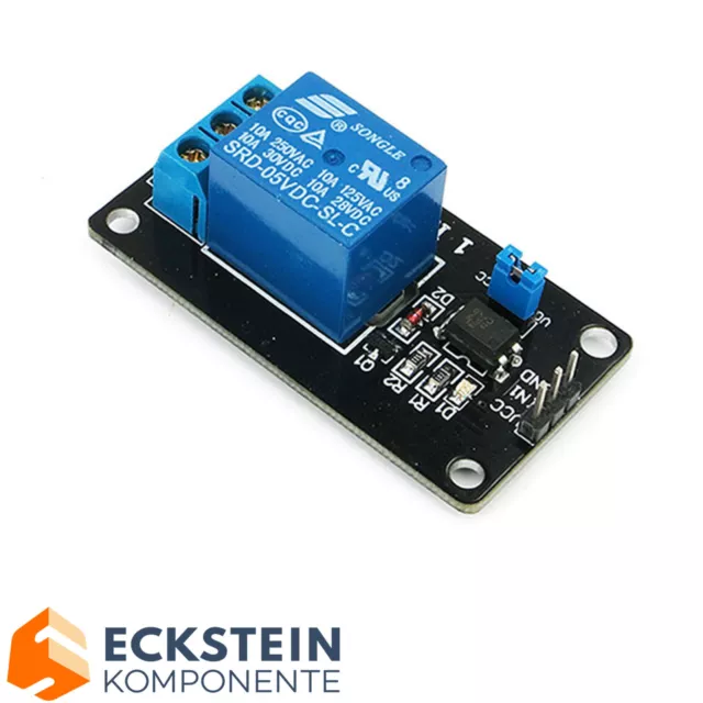 1 Kanal Relais 5V/220V Optokoppler Modul Channel Relay Raspberry Arduino