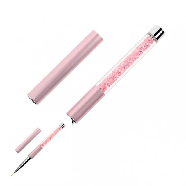 Nagellackierstift Glatter Ergonomiegriff 3D-Tipps Acryl-UV-Gelpinsel Nail Art