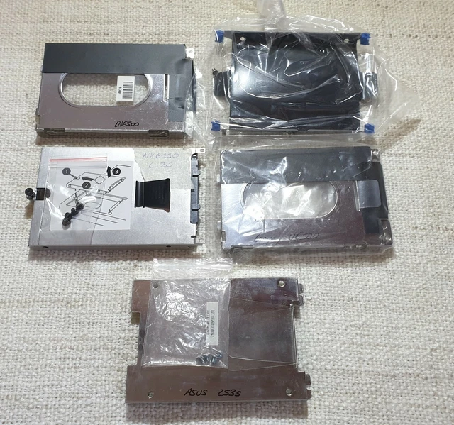Caddy Support Pour Disque Dur HDD - Pièce Originale ASUS Eee PC 1001HA - Remplazamiento Fonctionnel