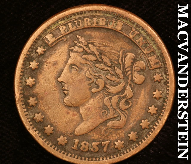 1837 Hard Times Token #N9043
