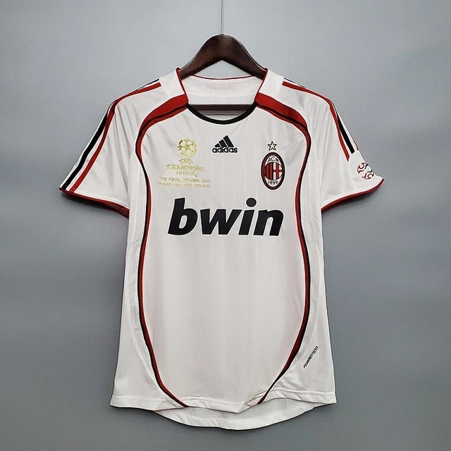 Maglia AC Milan Home 1999/2000 Centenario, Maldini Weah Shevchenko, Adidas