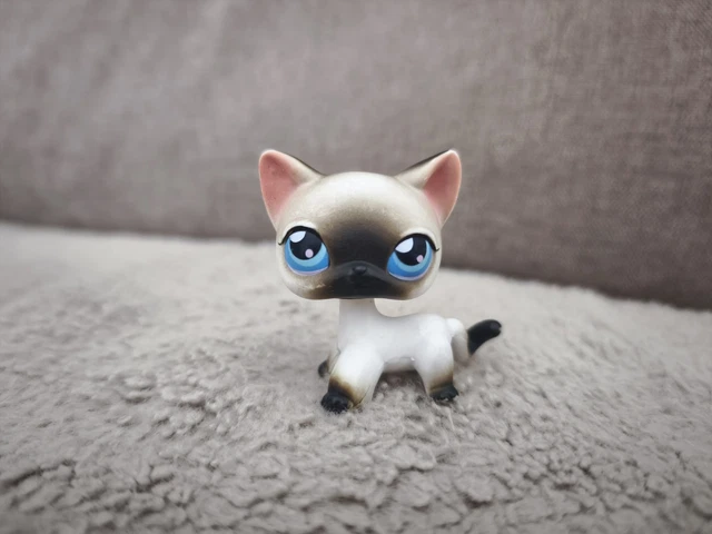 Lps #3573 Littlest Petshop Original Authentic Chat Europeen European