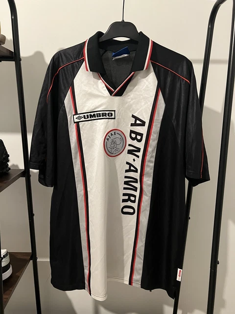 AJAX AMSTERDAM 1998/1999 Away Football Shirt Jersey Umbro