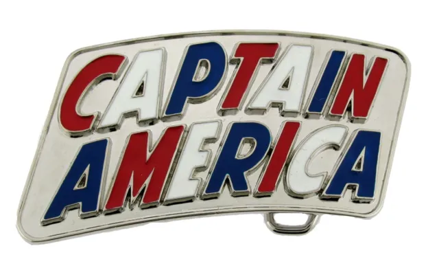 Captain America Belt Buckle New Men Women Cosplay Halloween Costume Marvel Comic