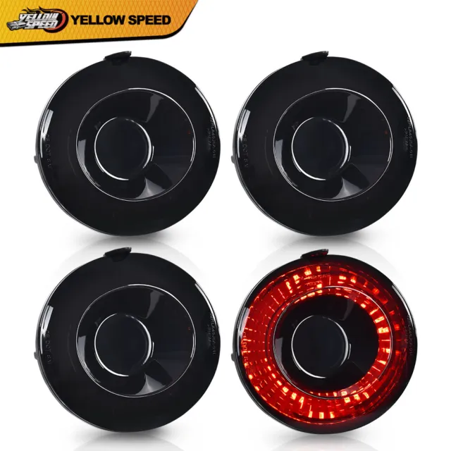 Fit For 2005-2013 Chevrolet Corvette C6 Coupe LED Rear Brake Turn Signal Lights