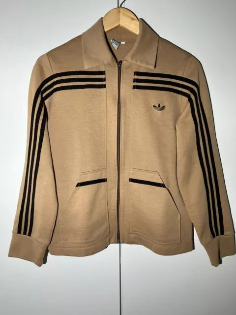 Adidas Jacke Schwahn Erzeugnis Gr. S (D46) Vintage Retro 70er Oldschool