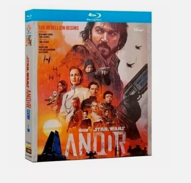 Star Wars: Andor:Season 1 TV Series Blu-Ray DVD BD 2 Disc All Region Box Set