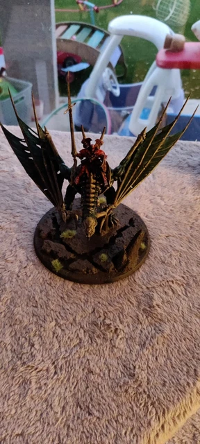 Vampire Lord On Zombie Dragon - Warhammer Age of Sigmar AoS Soulblight - Painted