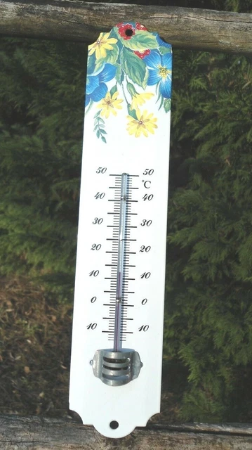 Thermomètre à Confitures émaillé 30 Cm - Véritable émail 800°C - Fabrication Française (NEUF)