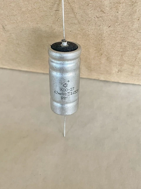 Lot De 10 Condensateurs Axiaux 33µF 500V - Pour Ampli à Tubes & DIY