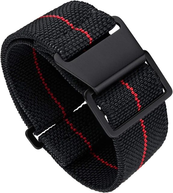 Cinturino per Orologio in Nylon Elastico Di Ricambio Con Cinturino a Strappo Par