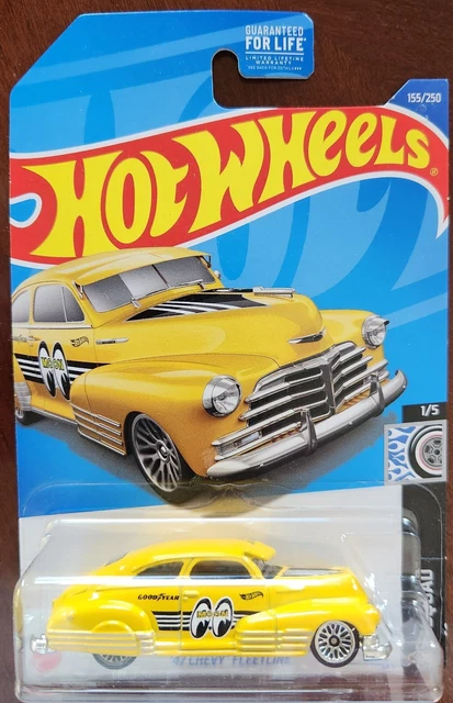 Hot Wheels 2022 Mooneyes '47 Chevy Fleetline #155/250 Rod Squad #1/5