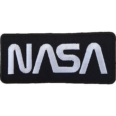 NASA Patch Astronaut Fancy Dress Costume Embroidered Sew / Iron On Badge Logo
