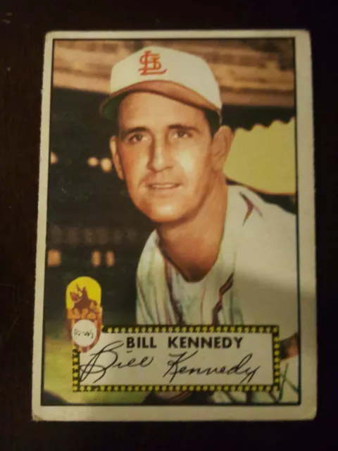 1952 Topps  #102 - Bill Kennedy VG-VGEX St Louis Browns