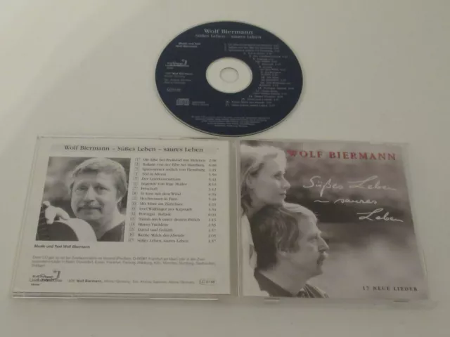 Wolf Biermann – Süßes Leben - Saures Leben / 	Wolf Biermann  - none CD ALBUM